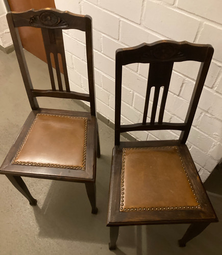 Deko holzstühle 2er - deko-holzstühle,, 2er-set