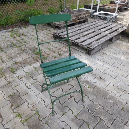 Vintage biergartenstuhl - vintage,