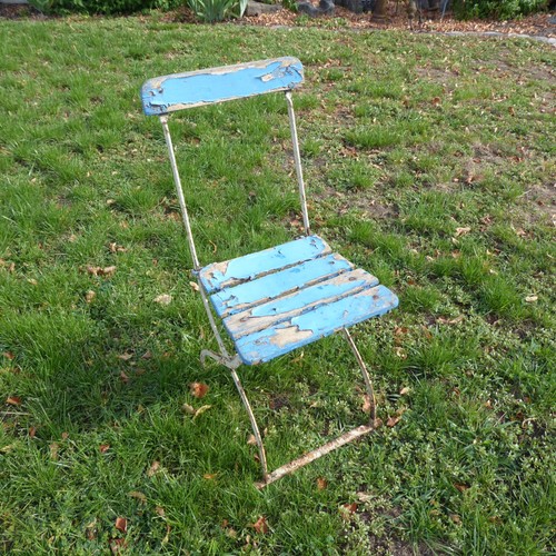 Vintage biergartenstuhl - vintage,
