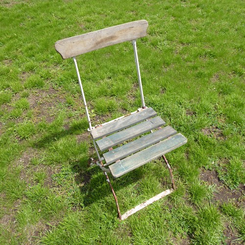 Alter biergartenstuhl metall - alter,