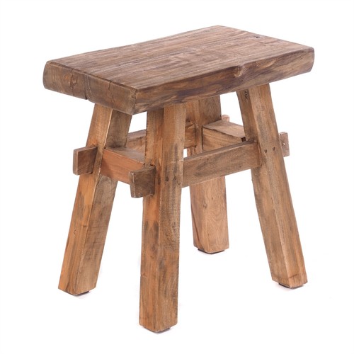 Holz hocker vintage - holz, "vintage