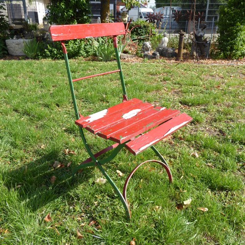 Vintage biergartenstuhl - vintage,