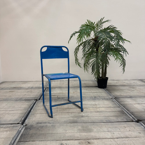 Vintage stuhl blau - vintage,