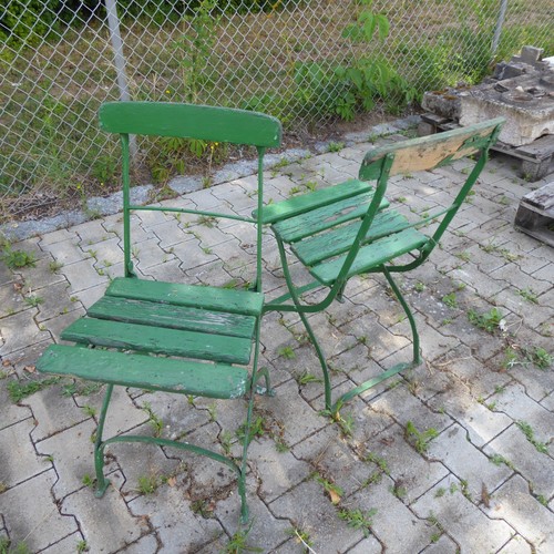 Vintage biergartenstuhl - vintage,