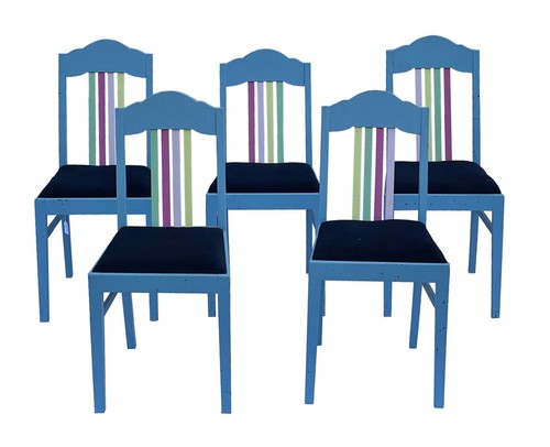 Stuhlset shabby color look - im,
